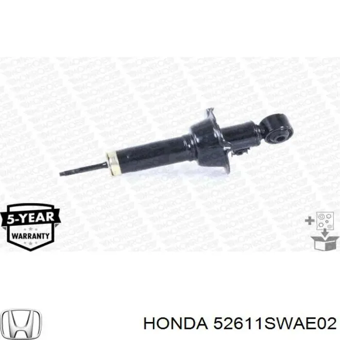 Amortyzator tylny prawy Honda 52611SWAE02 cena, od 47,97 USD
