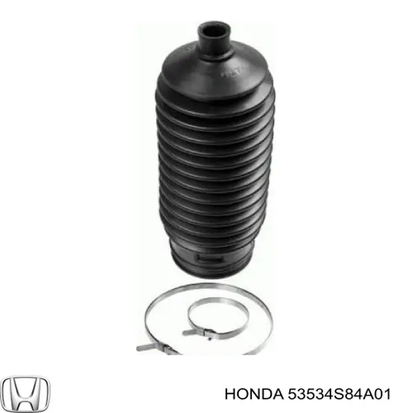 Do koszyka 53534S84A01 Honda Osłona mechanizmu kierowniczego (maglownicy)