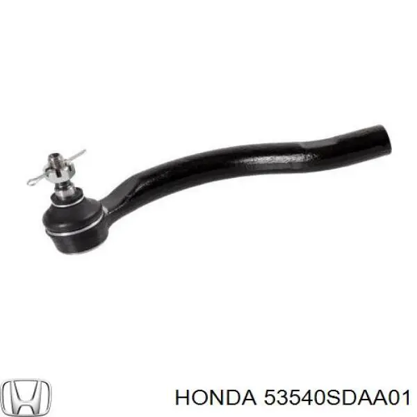 Końcówka drążka kierowniczego zewnętrzna Honda 53540SDAA01 cena, od 58,21 zł
