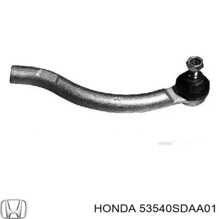 Do koszyka 53540SDAA01 Honda Końcówka drążka kierowniczego zewnętrzna