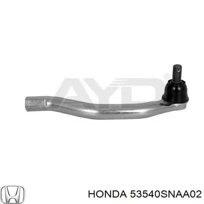 53540SNAA02 Honda Końcówka drążka kierowniczego zewnętrzna