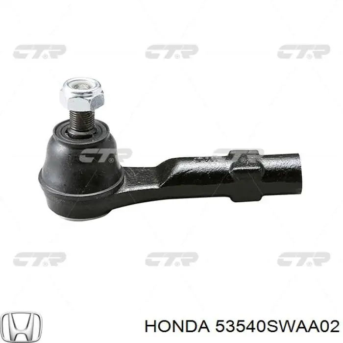Do koszyka 53540SWAA02 Honda Końcówka drążka kierowniczego zewnętrzna