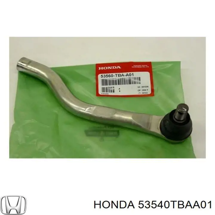 Końcówka drążka kierowniczego zewnętrzna Honda 53540TBAA01 cena, od 26,95 USD