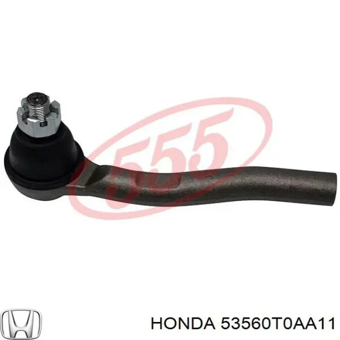 Do koszyka 53560T0AA11 Honda Końcówka drążka kierowniczego zewnętrzna