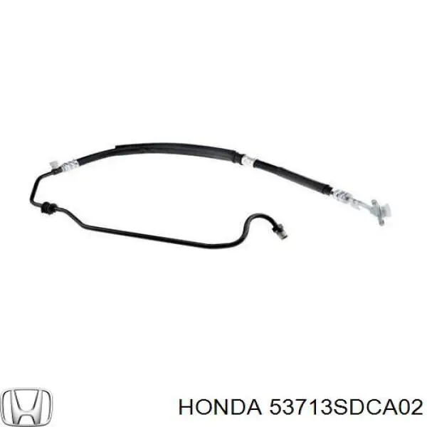 Przewód hydraulicznego układu wspomagania wysokiego ciśnienia, od pompy do maglownicy (mechanizmu) ST53713SDCA02 SAT