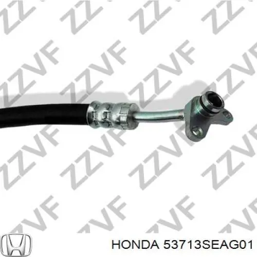 Przewód hydraulicznego układu wspomagania wysokiego ciśnienia, od pompy do maglownicy (mechanizmu) Honda 53713SEAG01 cena, od 51,80 USD