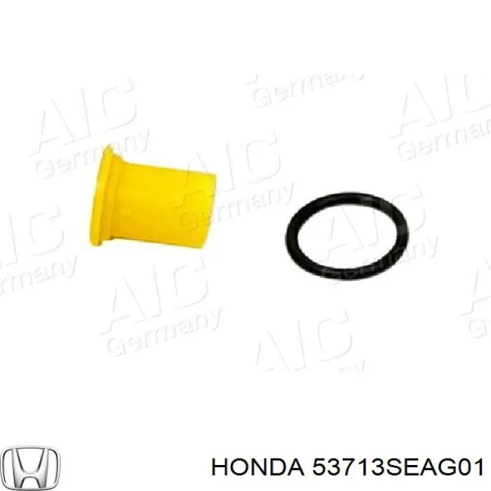 Do koszyka 53713SEAG01 Honda Przewód hydraulicznego układu wspomagania wysokiego ciśnienia, od pompy do maglownicy (mechanizmu)