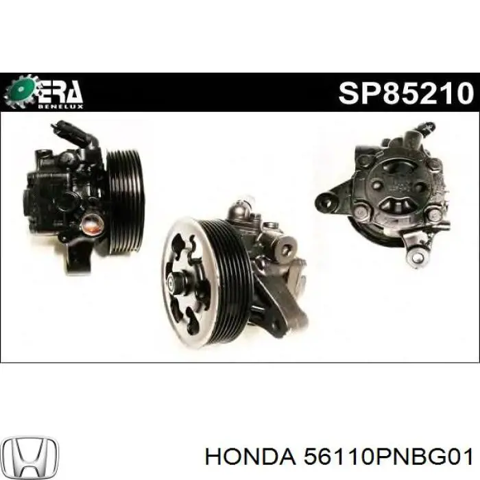 Pompa wspomagania hydraulicznego kierownicy Honda 56110PNBG01 cena, od 127,49 USD