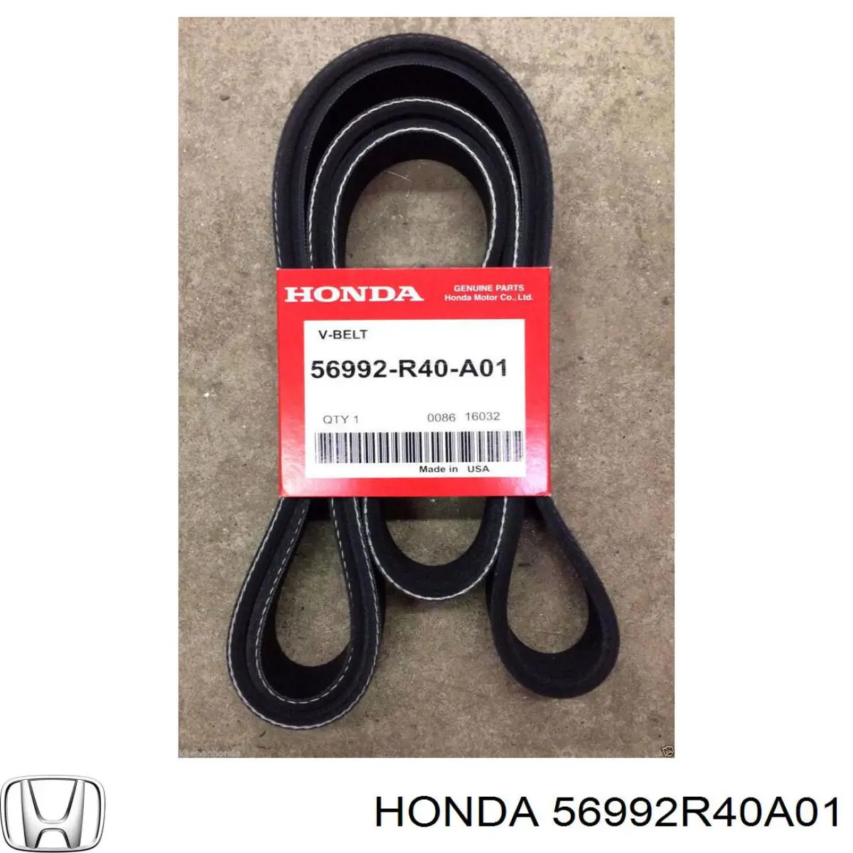 Do koszyka 56992R40A01 Honda Pas napędowy mechanizmów