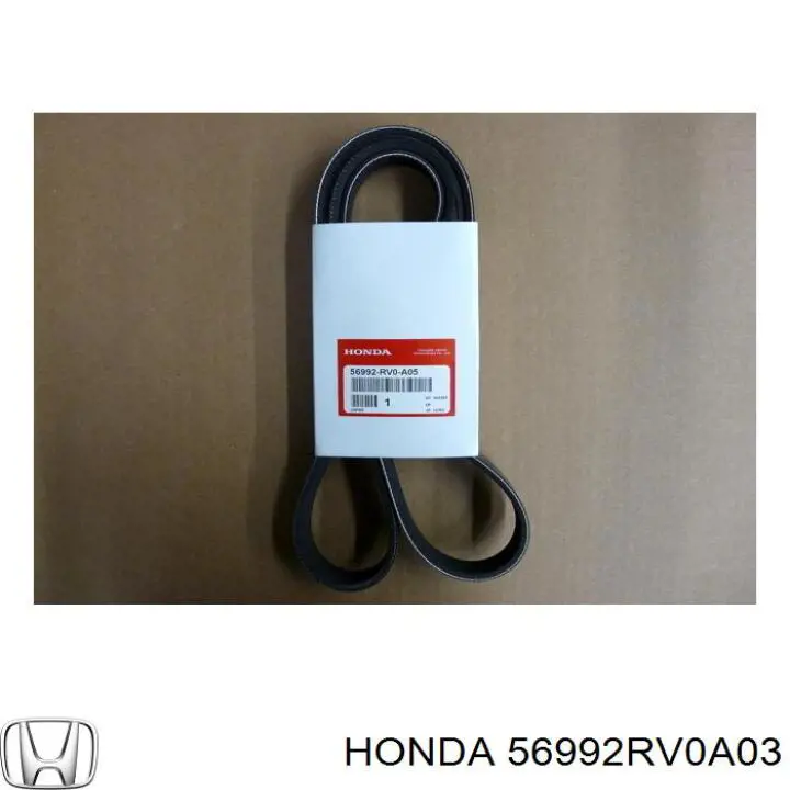 Pas napędowy mechanizmów Honda 56992RV0A03 cena, od 24,36 USD