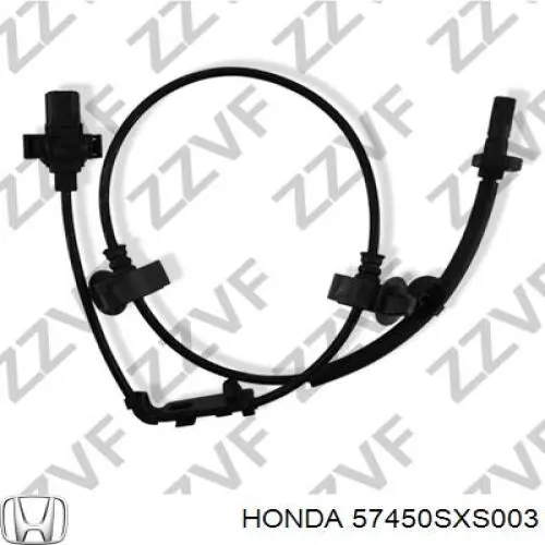 Do koszyka 57450SXS003 Honda Czujnik ABS przedni prawy
