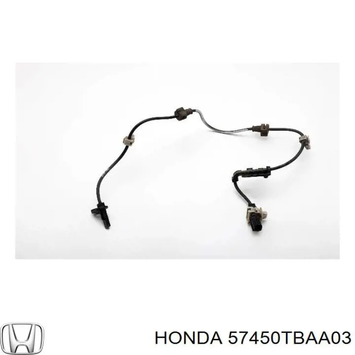 57450TBAA03 Honda Czujnik ABS przedni prawy