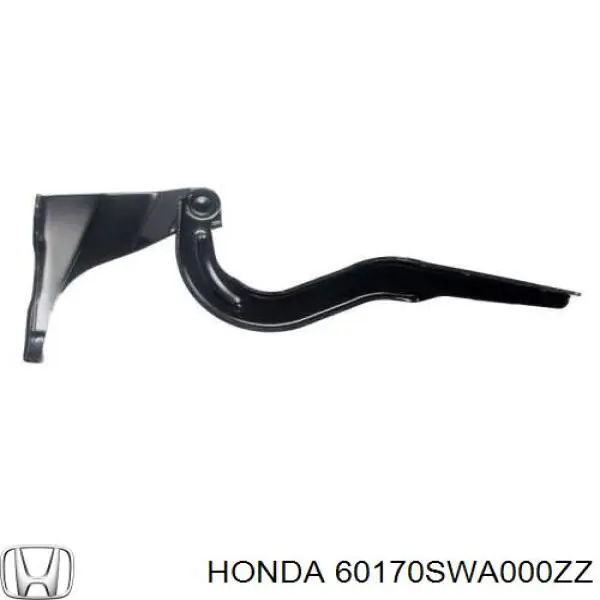60170SWA000ZZ Honda zawias maski lewy