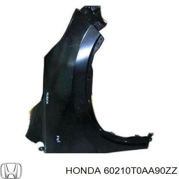 Błotnik przedni prawy Honda 60210T0AA90ZZ cena, od 46,79 USD