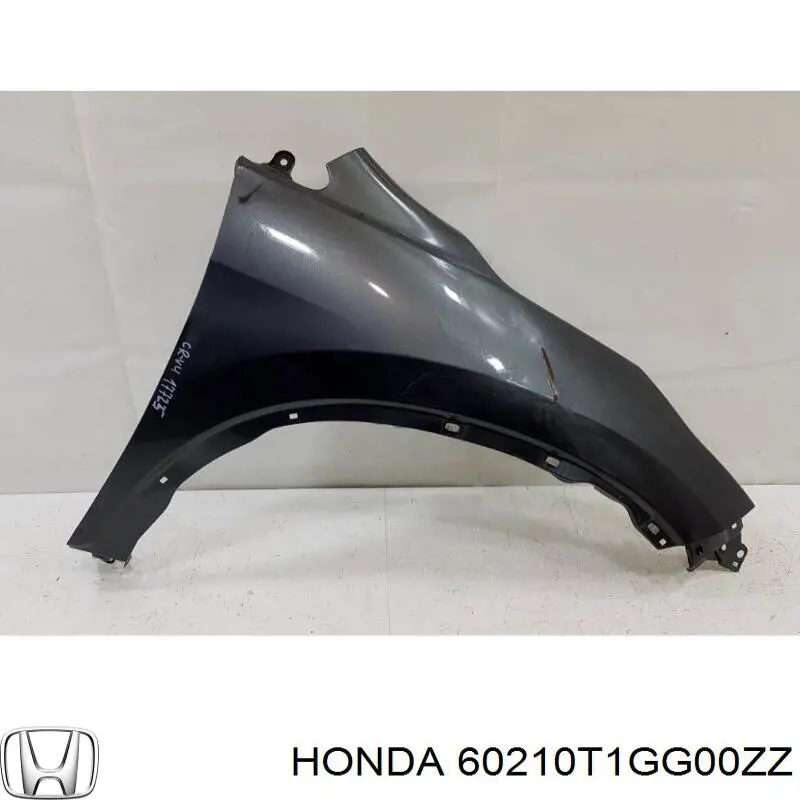 Do koszyka 60210T1GG00ZZ Honda Błotnik przedni prawy