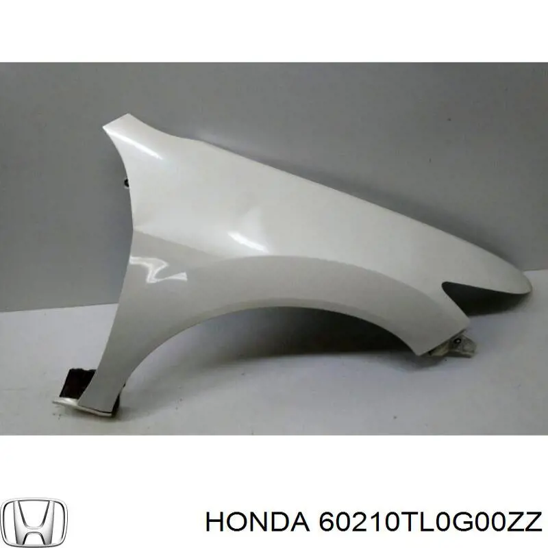 Błotnik przedni prawy Honda 60210TL0G00ZZ cena, od 147,40 USD