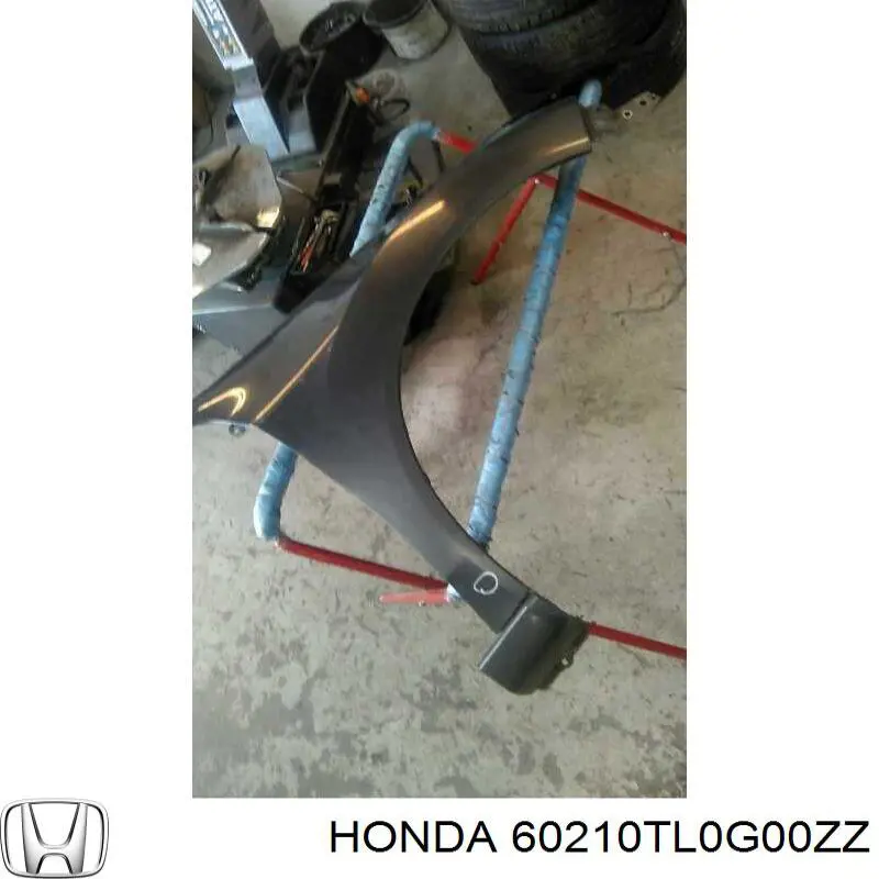 Do koszyka 60210TL0G00ZZ Honda Błotnik przedni prawy