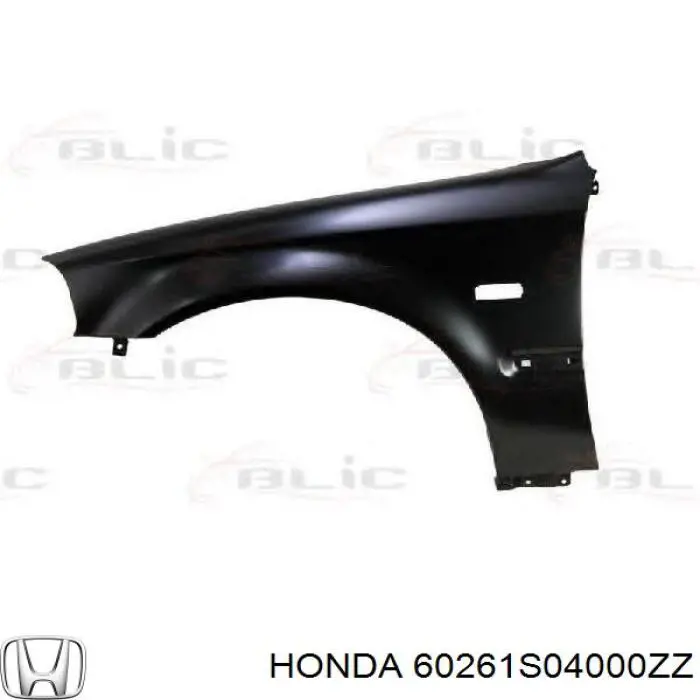 Błotnik przedni lewy Honda 60261S04000ZZ cena, od 52,01 USD