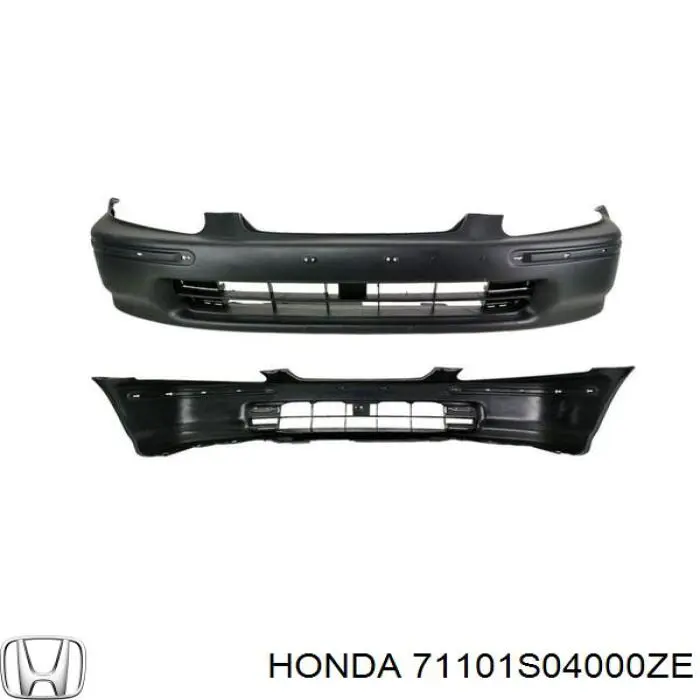 71101S04000ZE Honda Zderzak przedni