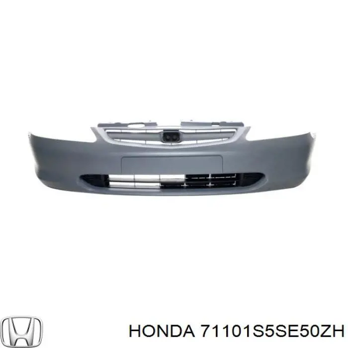 71101S5SE50ZH Honda Zderzak przedni