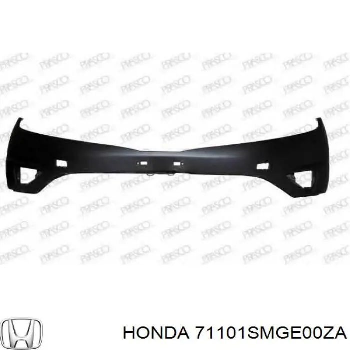 71101SMGE00ZA Honda Zderzak przedni