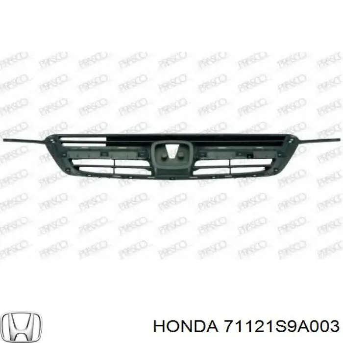 Atrapa chłodnicy HD07069GA Signeda