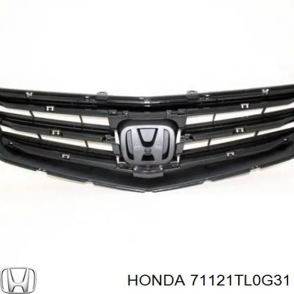 Atrapa chłodnicy Honda 71121TL0G31 cena, od 118,58 USD