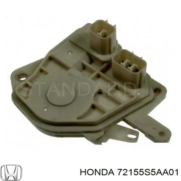 Do koszyka 72155S5AA01 Honda Silniczek zamka drzwi lewych przednich