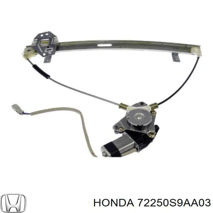 72250S9AA03 Honda Mechanizm podnoszenia szyby drzwi przednich lewych