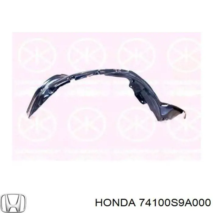 Nadkole błotnika przedniego prawe Honda 74100S9A000 cena, od 24,18 USD