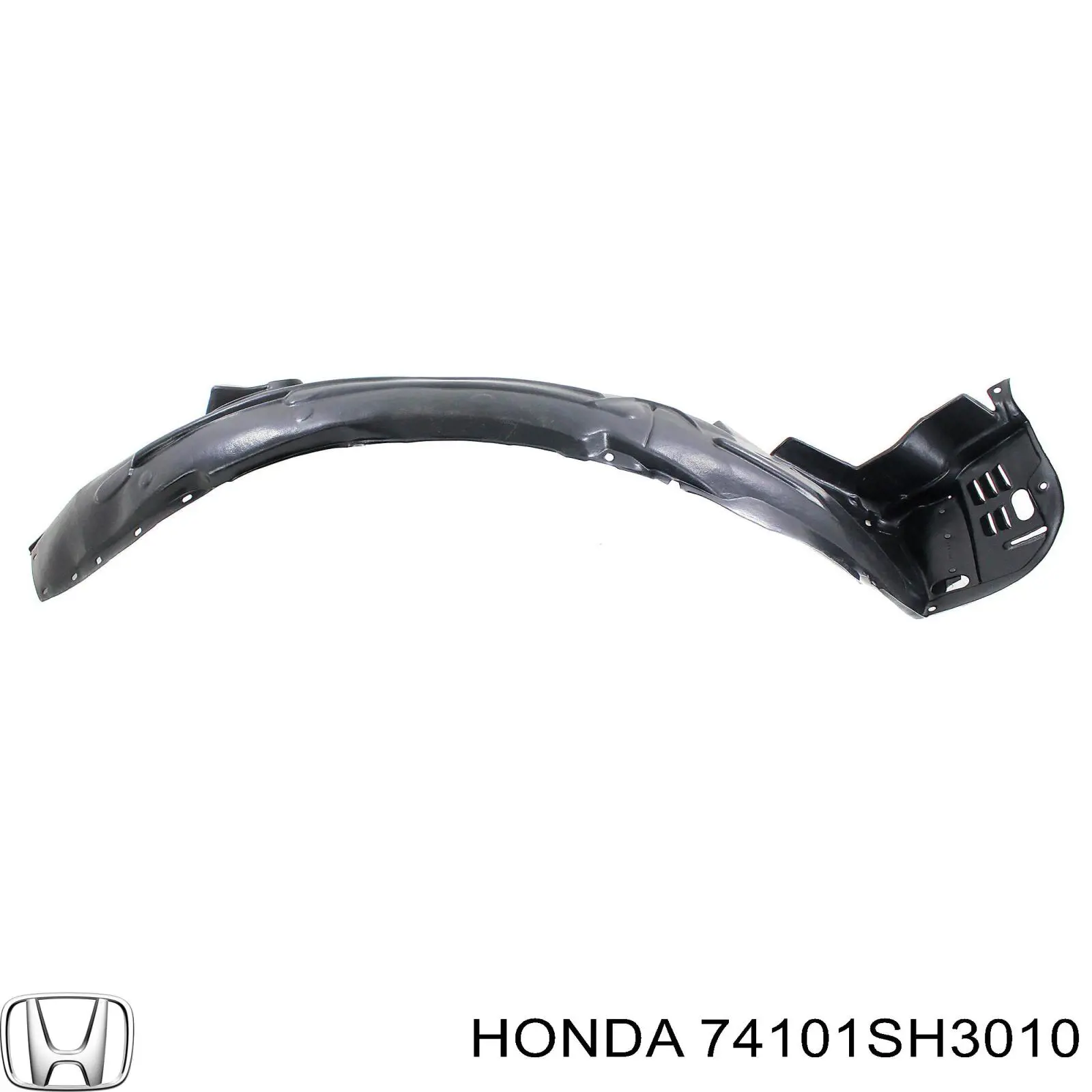 Do koszyka 74101SH3010 Honda Nadkole błotnika przedniego prawe