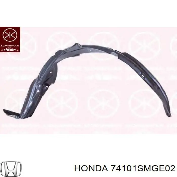 74101SMGE02 Honda Nadkole błotnika przedniego prawe