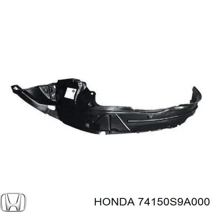 Nadkole błotnika przedniego lewe Honda 74150S9A000 cena, od 26,47 USD