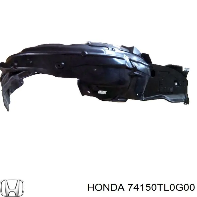 Do koszyka 74150TL0G00 Honda Nadkole błotnika przedniego lewe