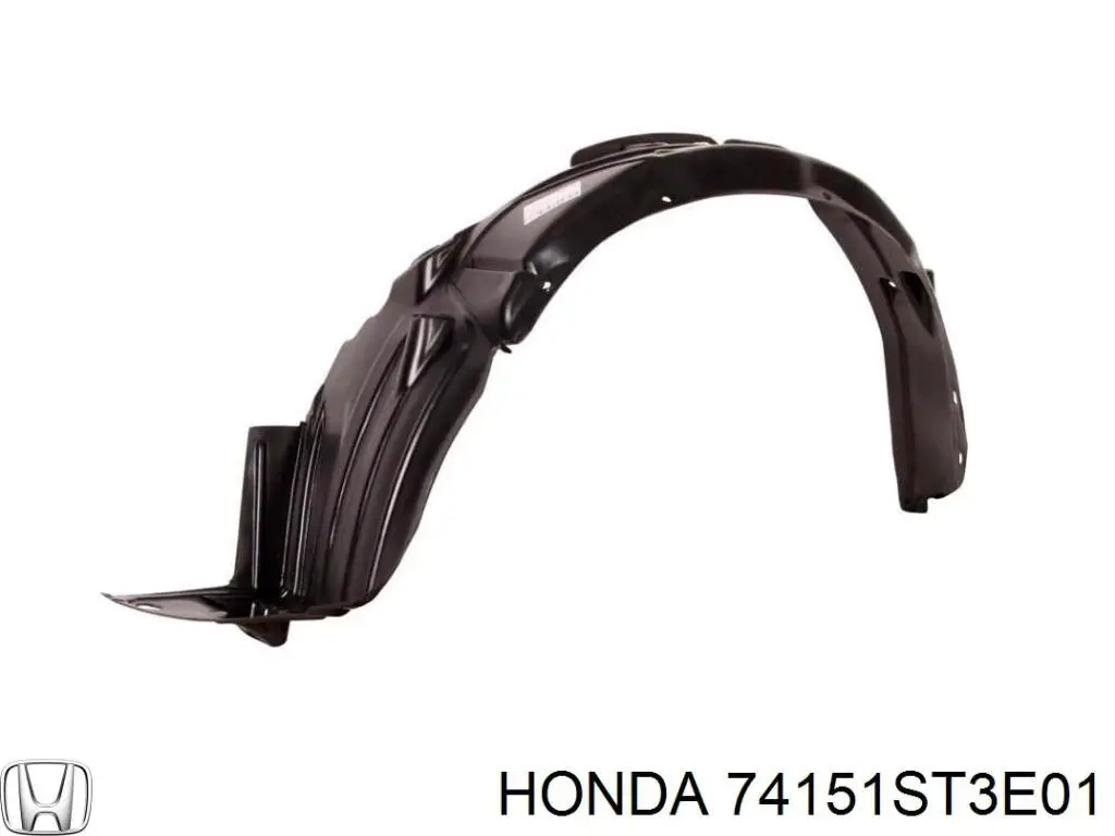 Do koszyka 74151ST3E01 Honda Nadkole błotnika przedniego lewe