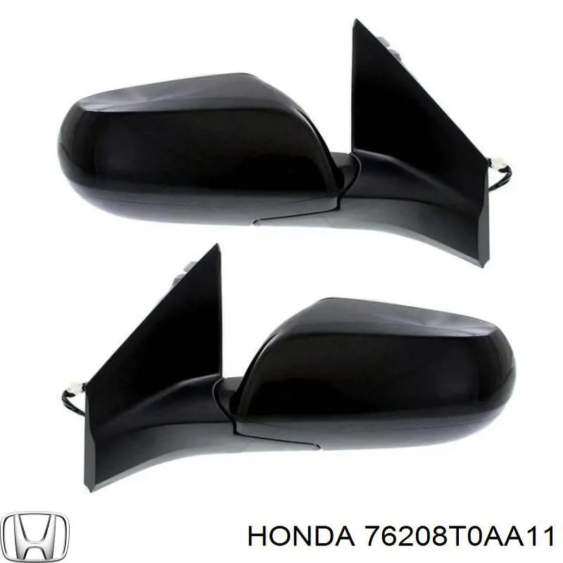Lusterko wsteczne prawe do Honda CR-V IV RM