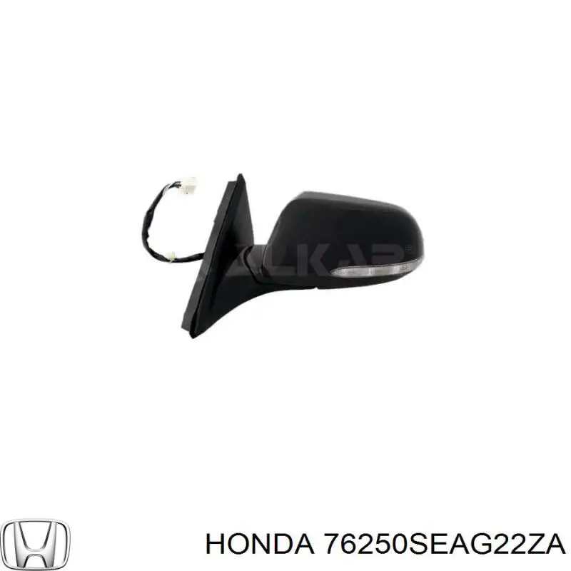 76250SEAG22ZB Honda lusterko wsteczne lewe