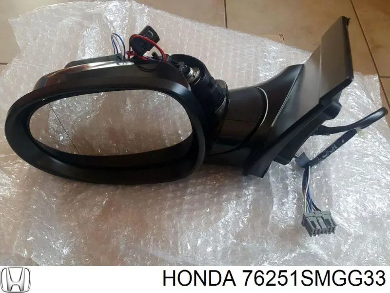 Lusterko wsteczne lewe Honda 76251SMGG33 cena, od 187,87 USD