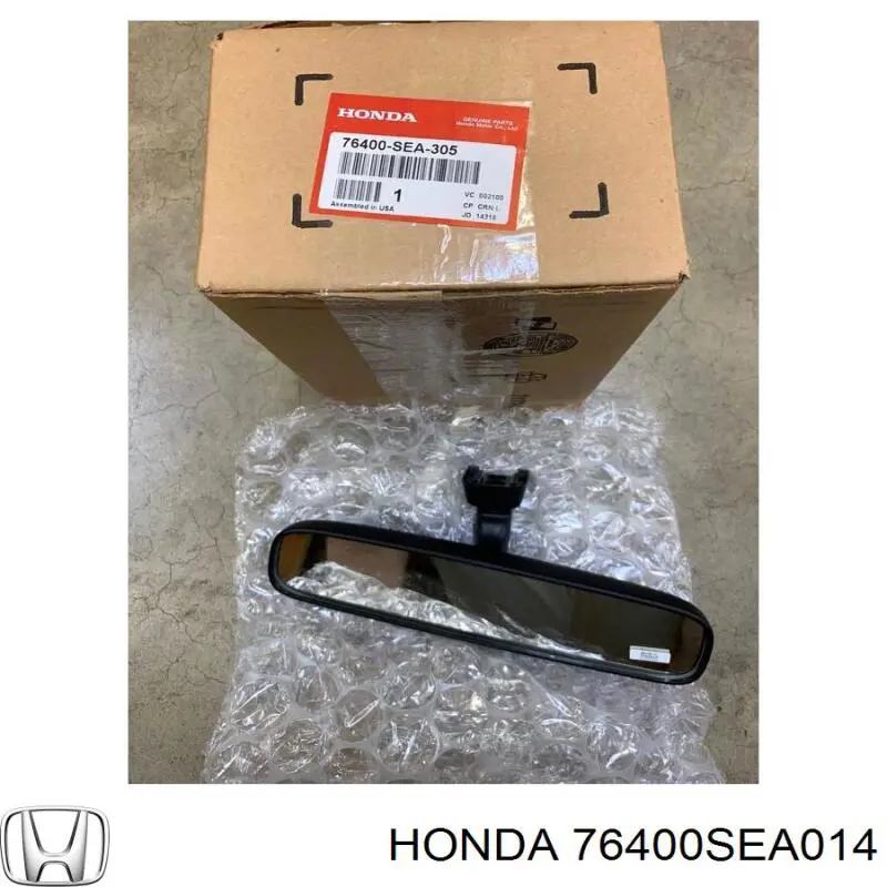 76400SEA014 Honda lusterko wewnętrzne