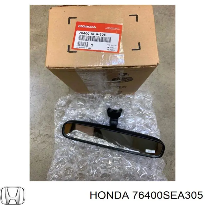 Lusterko wewnętrzne Honda Accord VIII sedana (CU) (2008 - 2015) cena, od 46,62 USD