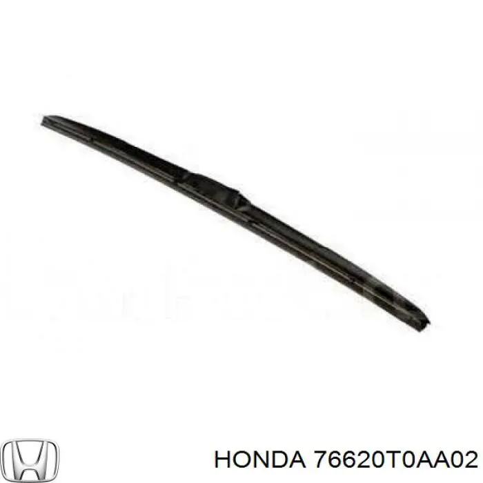 Pióro wycieraczki szyby przedniej kierowcy Honda 76620T0AA02 cena, od 12,43 USD
