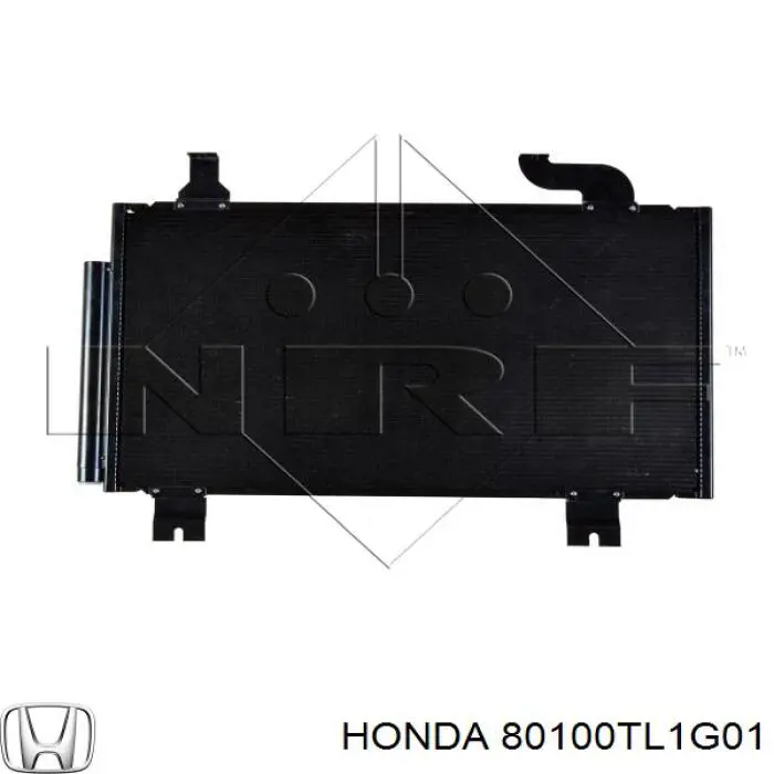 Do koszyka 80100TL1G01 Honda Chłodnica klimatyzacji