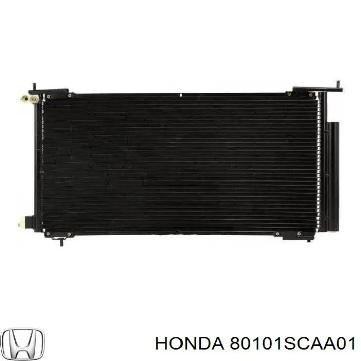 Chłodnica klimatyzacji Honda 80101SCAA01 cena, od 105,14 USD