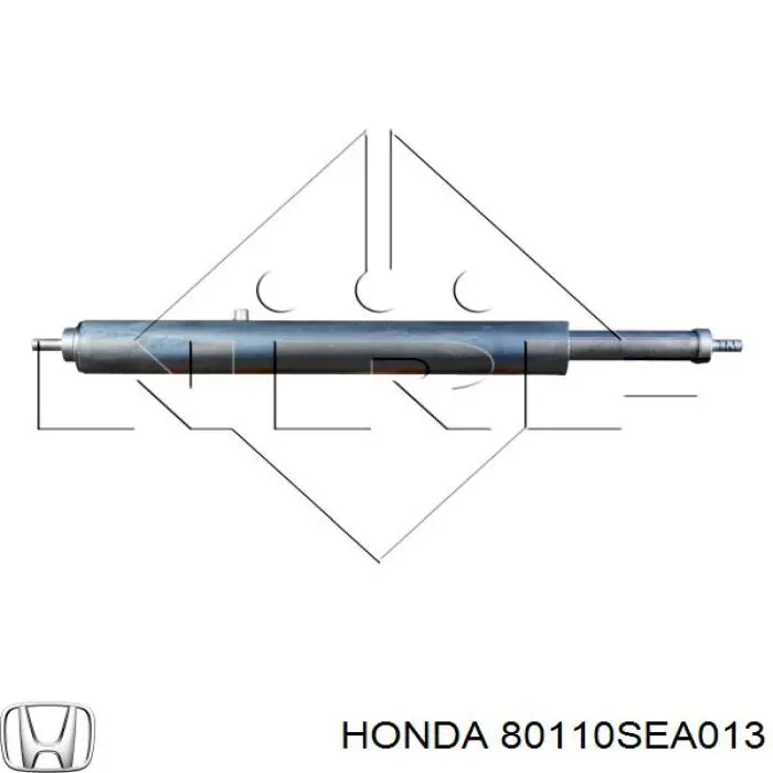Do koszyka 80110SEA013 Honda Chłodnica klimatyzacji