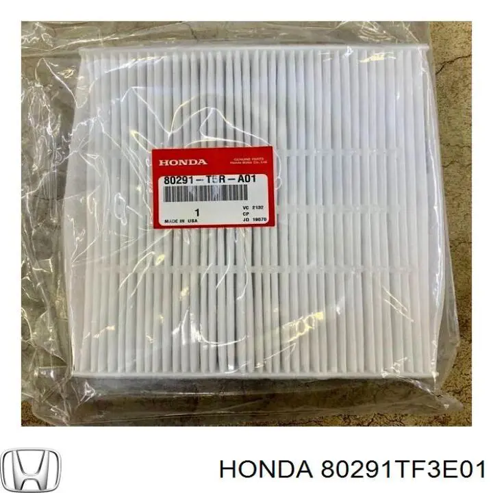 Filtr kabiny Honda 80291TF3E01 cena, od 9,49 USD