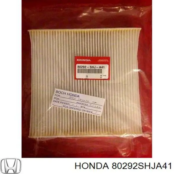 Filtr kabiny Honda 80292SHJA41 cena, od 8,87 USD