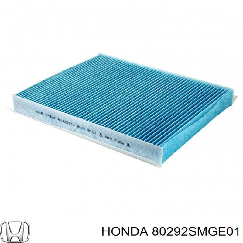 Do koszyka 80292SMGE01 Honda Filtr kabiny