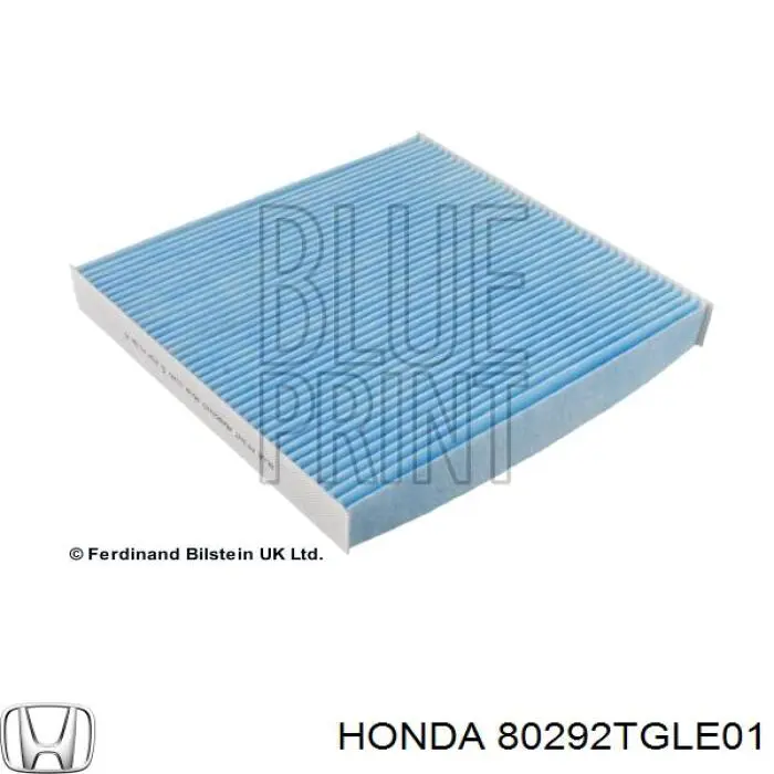 Do koszyka 80292TGLE01 Honda Filtr kabiny