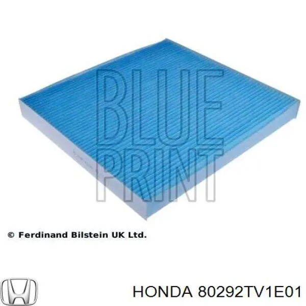 Filtr kabiny Honda 80292TV1E01 cena, od 9,27 USD