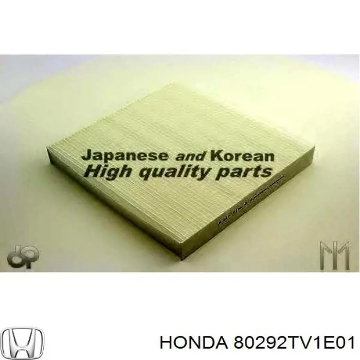 Do koszyka 80292TV1E01 Honda Filtr kabiny
